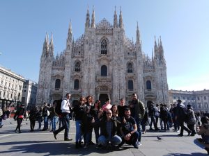 El alumnado del Ciclo de Turismo en Milán