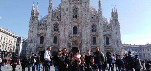 El alumnado del Ciclo de Turismo en Milán